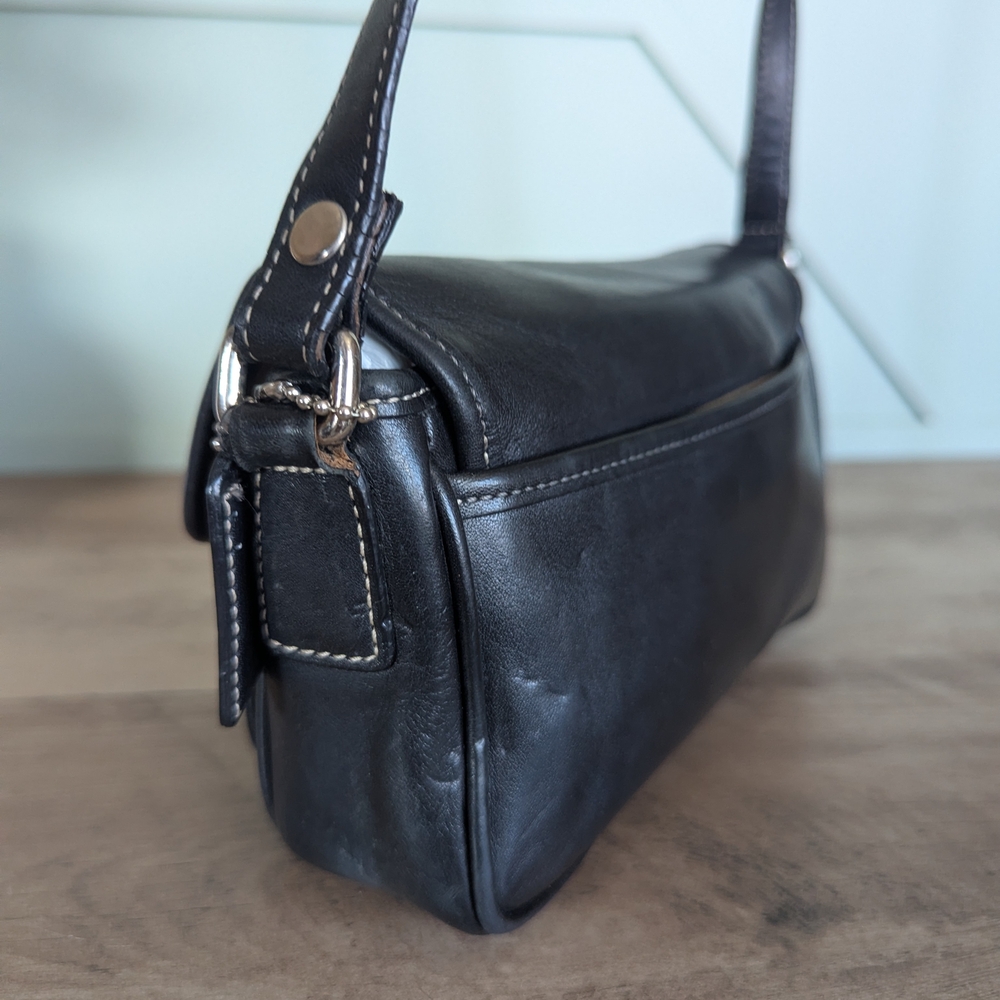 Vintage Coach Bleecker Double Buckle Crossbody - Picture 6 of 14